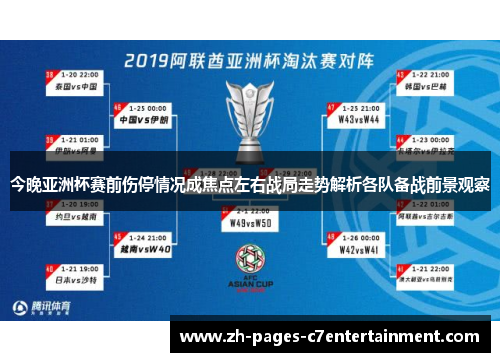 今晚亚洲杯赛前伤停情况成焦点左右战局走势解析各队备战前景观察 今晚亚洲杯赛前伤停情况成焦点左右战局走势解析各队备战前景观察